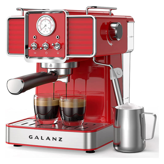 Retro Pump Espresso Coffee Machine